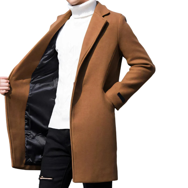 Men's Wool Overcoat HARTTMAN HT214