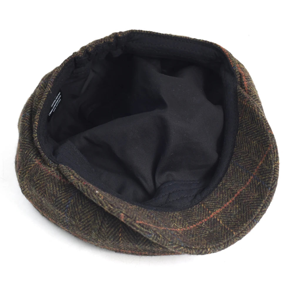 Men's Italian Wool Flat Cap HARTTMAN HT027