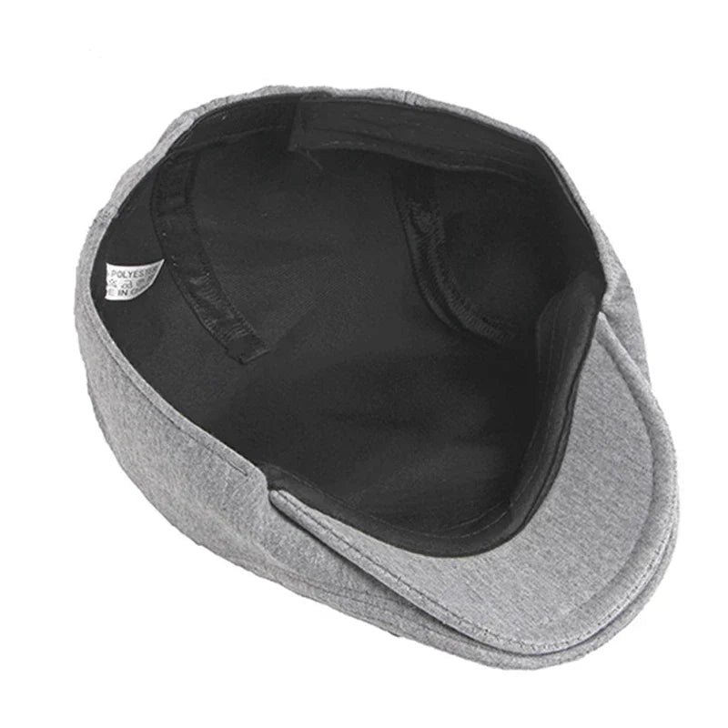Men's Italian Cotton Flat Cap HARTTMAN HT037