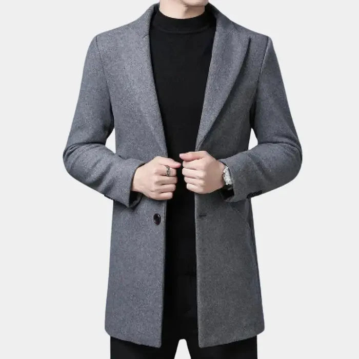 Men's Wool Overcoat HARTTMAN HT231