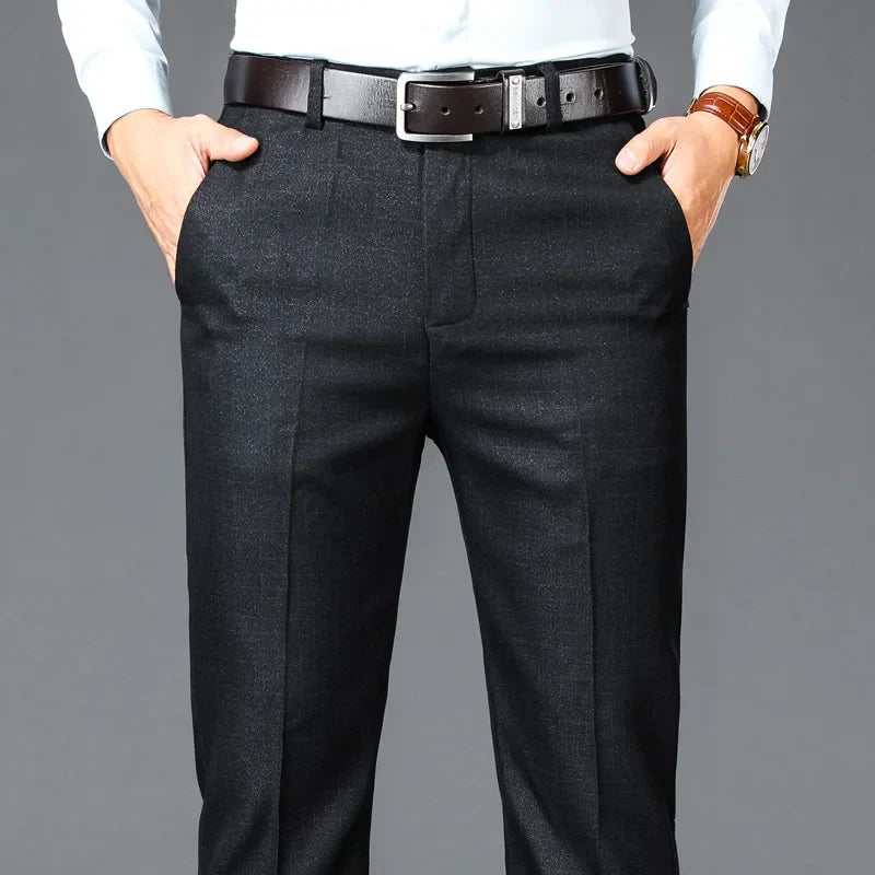 Men's Classic Executive Trousers HARTTMAN HT515 in Black
