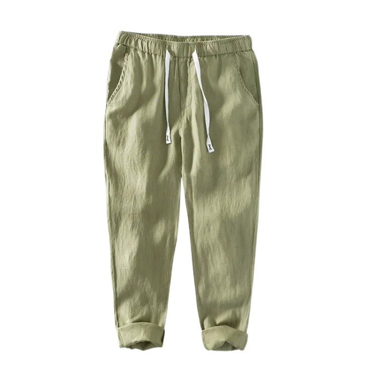 Men's Linen Trousers HARTTMAN HT376