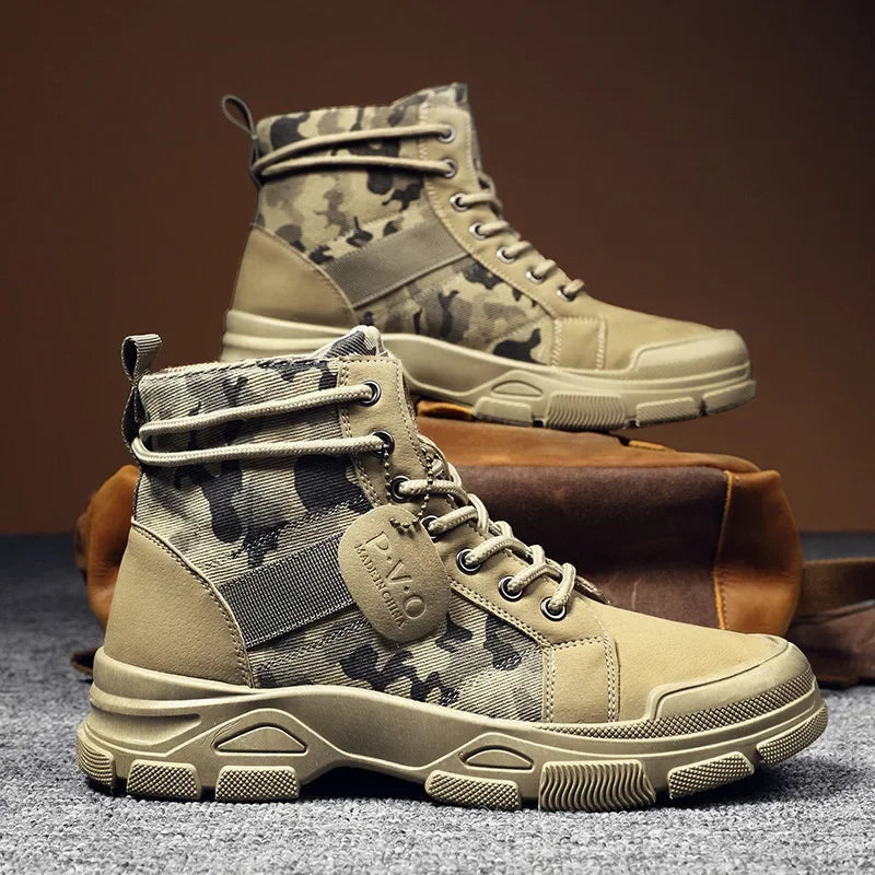 Men's Boots HARTTMAN HT037 in Khaki