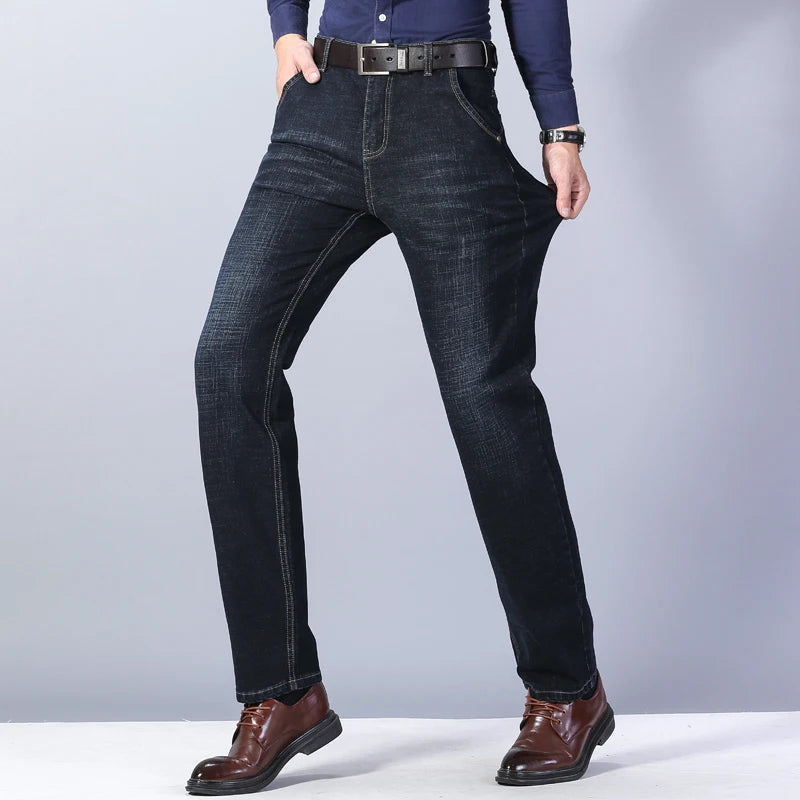 Men's Formal Jeans HARTTMAN HT066 in Black
