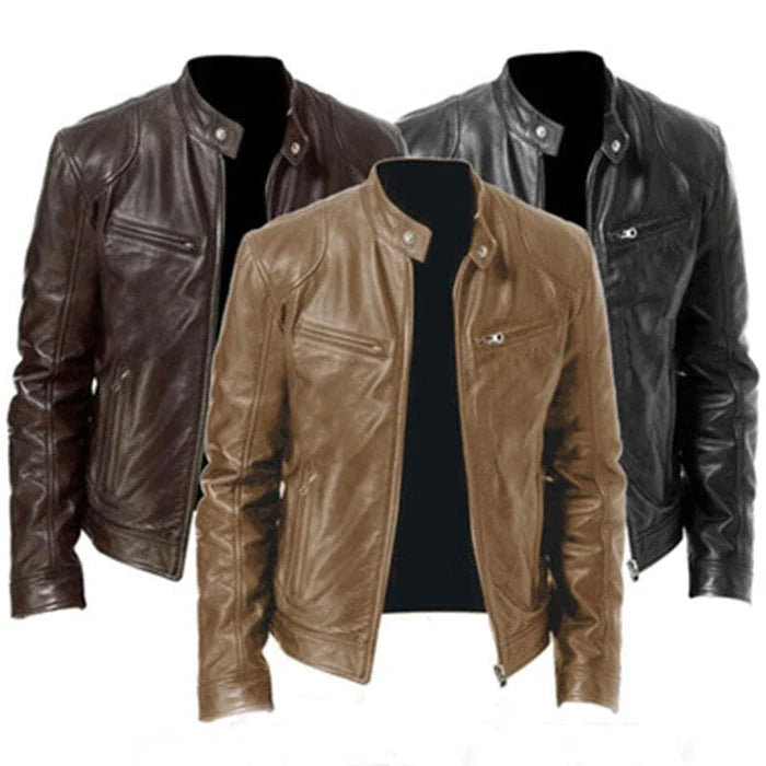 Men's Leather Jacket HARTTMAN HT095