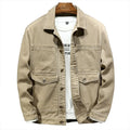 Men's Denim Jacket HARTTMAN HT107 in Khaki