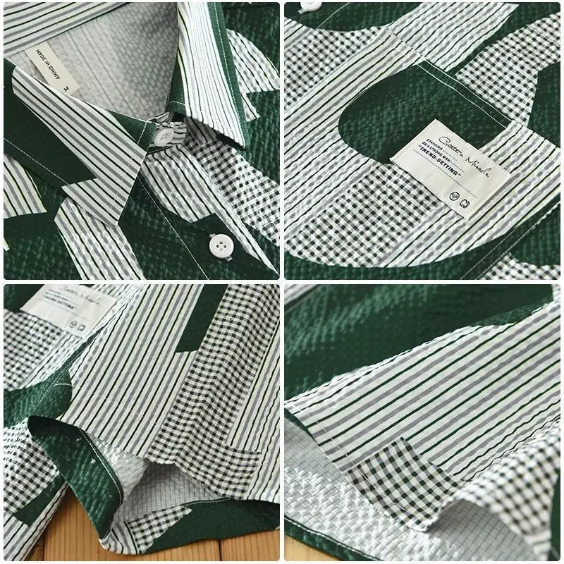 Men's Printed Cotton Shirt HARTTMAN HT399