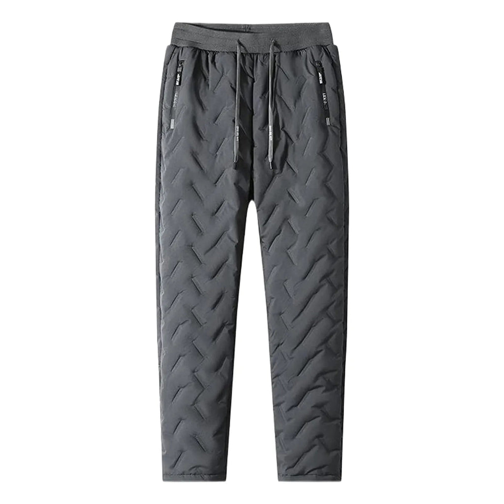 Men's Wool Lined Trousers HARTTMAN HT065 in Grey