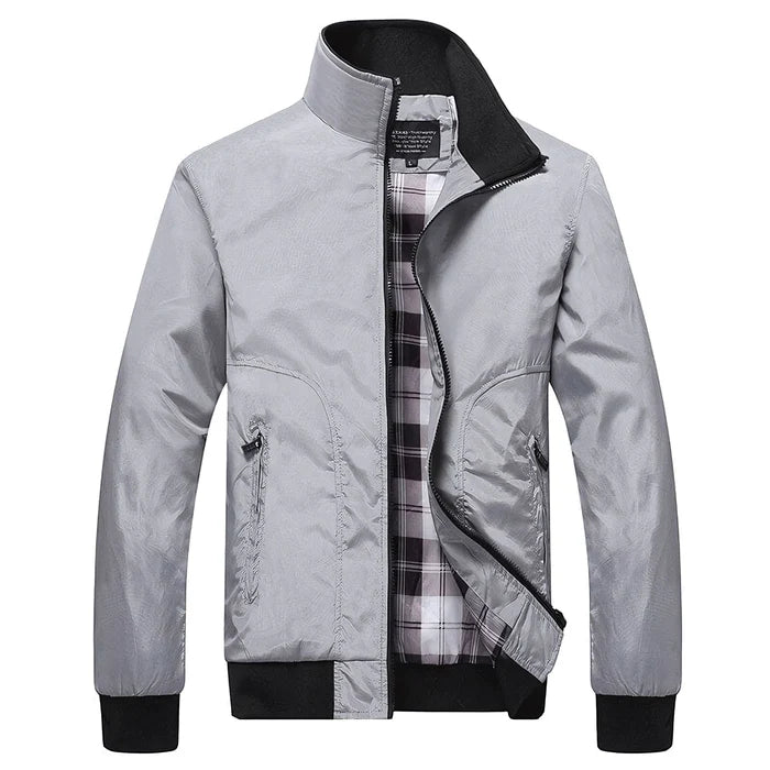 Men's Cotton Jacket HARTTMAN HT109 in Grey
