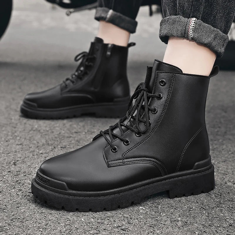Men's Leather Boots HARTTMAN HT034