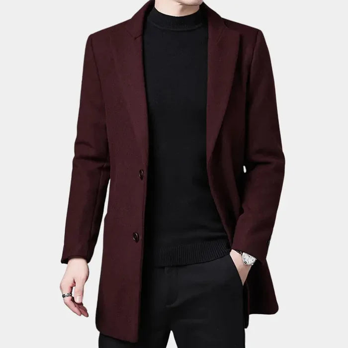 Men's Wool Overcoat HARTTMAN HT231