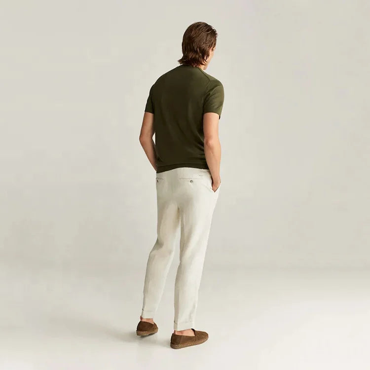 Men's Linen Trousers HARTTMAN HT343
