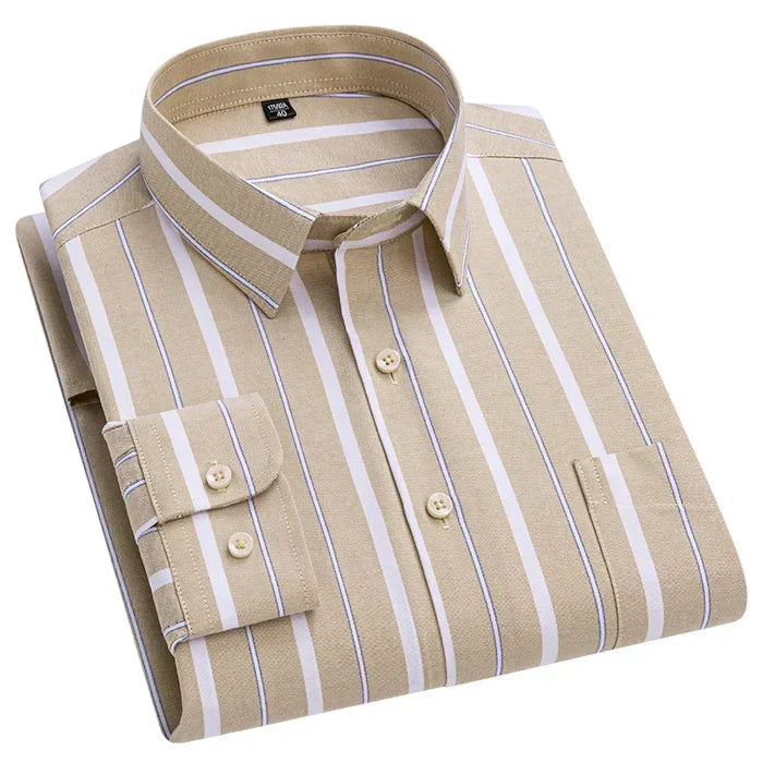 Men's Formal Shirt HARTTMAN HT154 in Khaki