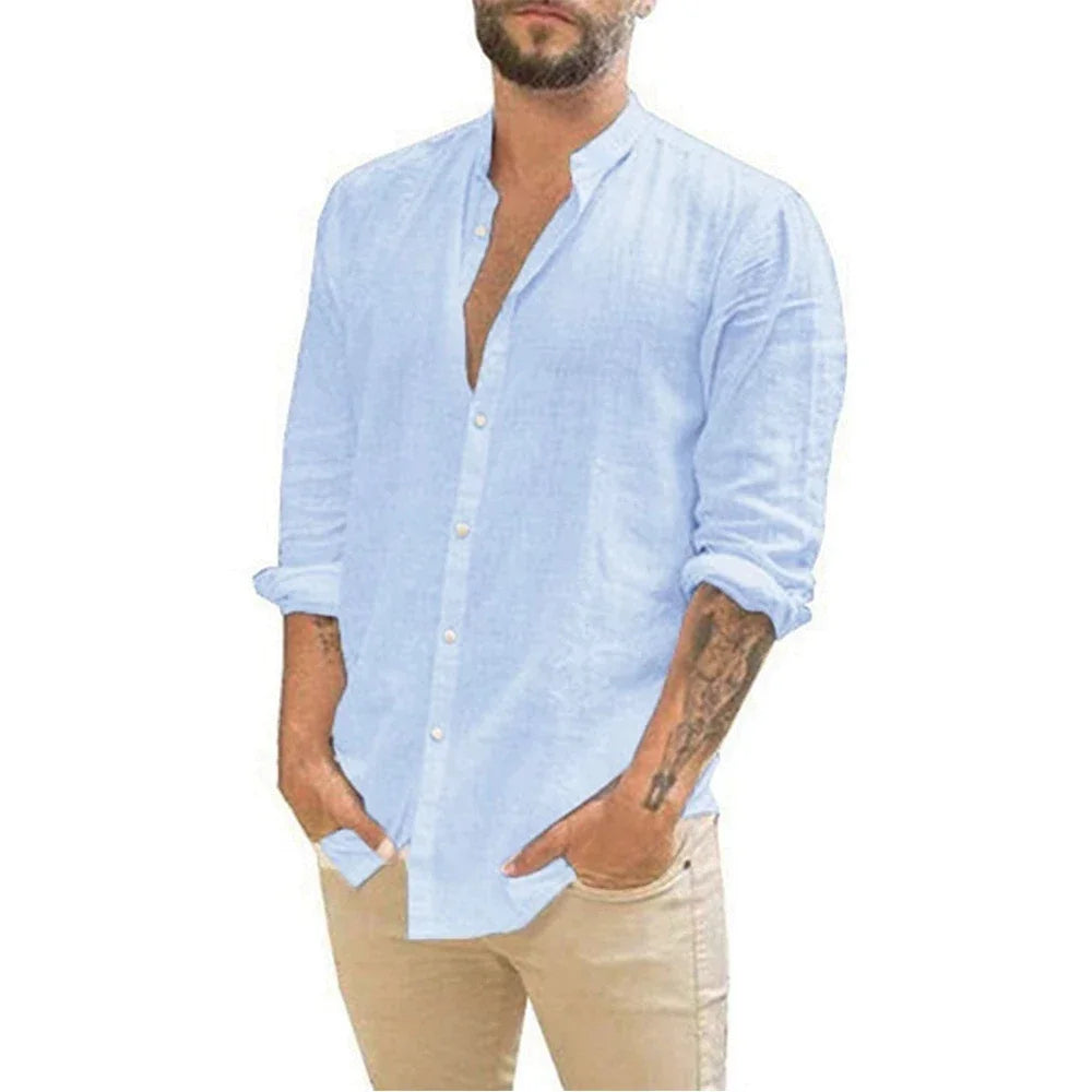 Men's Shirt HARTTMAN HT076 in Blue