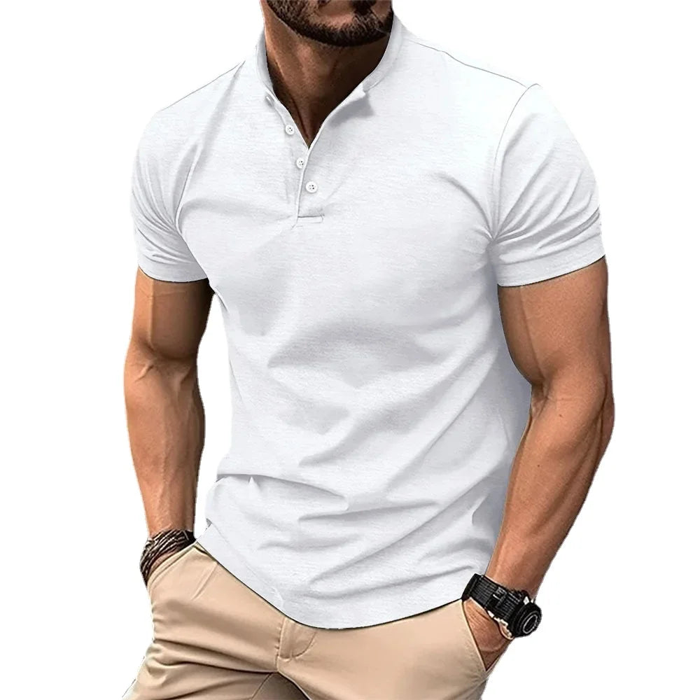 Men's Cotton Polo Shirt HARTTMAN HT105 in White