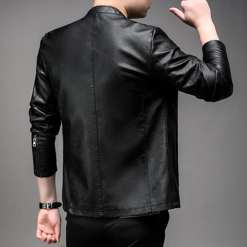 Men's Leather Jacket HARTTMAN HT169