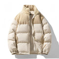 Men's Wool Lined Puffer Jacket HARTTMAN HT127 in Khaki