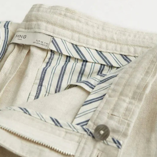 Men's Linen Trousers HARTTMAN HT343