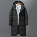 Men's Puffer Overcoat HARTTMAN HT221 in Black