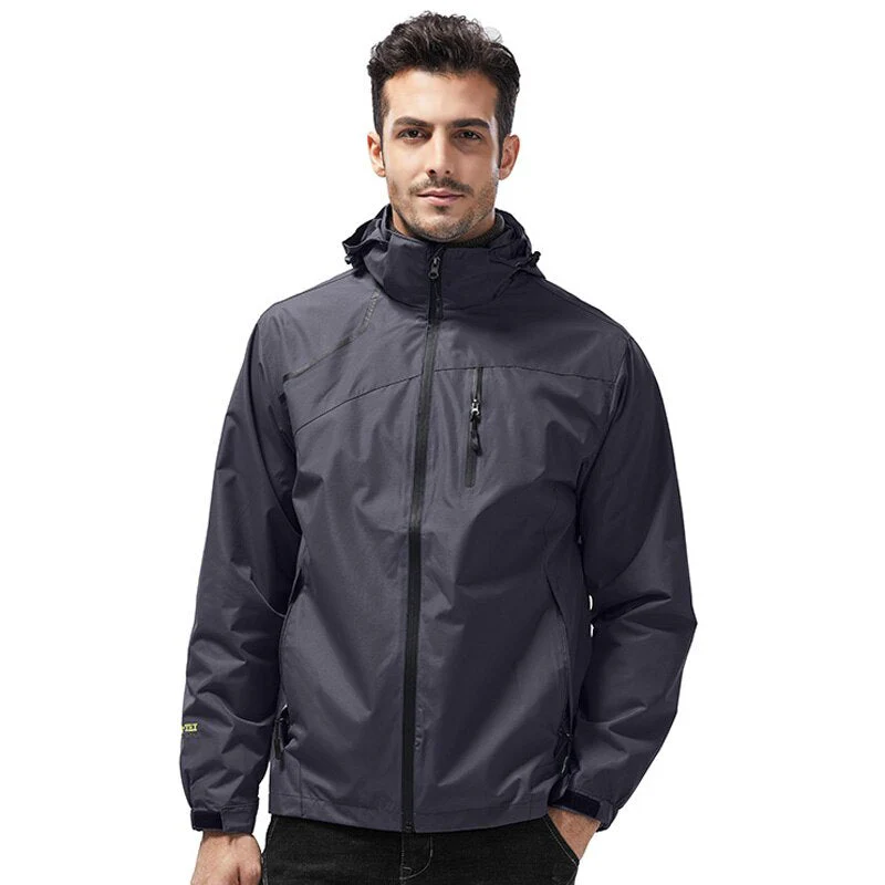 Windbreaker Jacket HARTTMAN HT126 in Grey