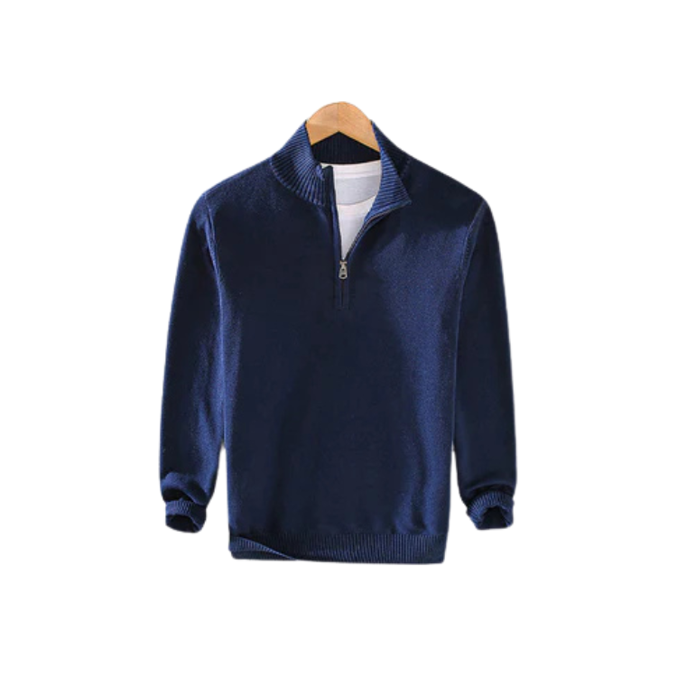Men's Sweater HARTTMAN HT022 in Navy Blue