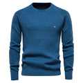 Men's Wool Sweater HARTTMAN HT171 in Blue