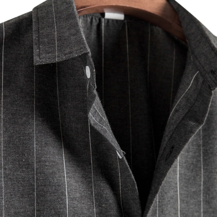 Men's Striped Cotton Shirt HARTTMAN HT401