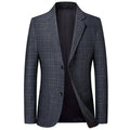 Men's Wool Blazer HARTTMAN HT350 in Dark Blue