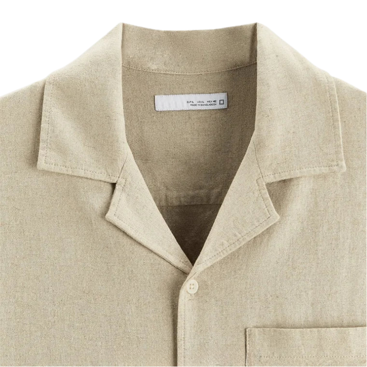Men's Relaxed Fit Linen Shirt HARTTMAN HT360