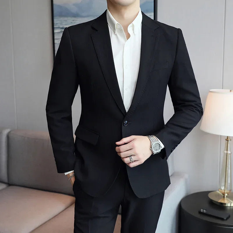 Men's Blazer HARTTMAN HT015 in Black