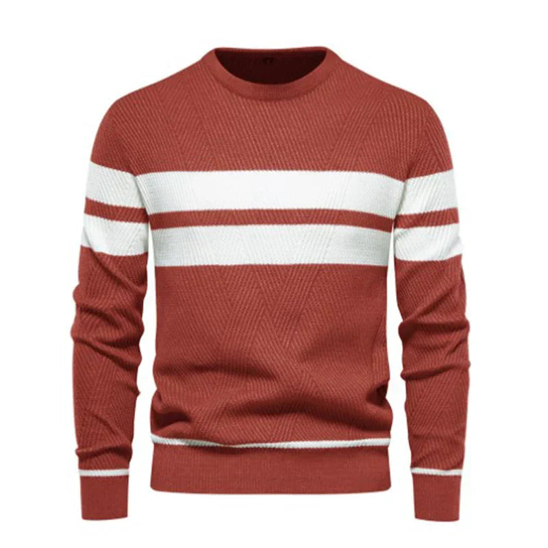 Men's Wool Sweater HARTTMAN HT176 in Red