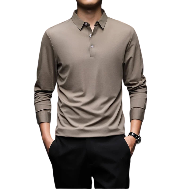 Men's Long Sleeve Polo Shirt HARTTMAN HT051