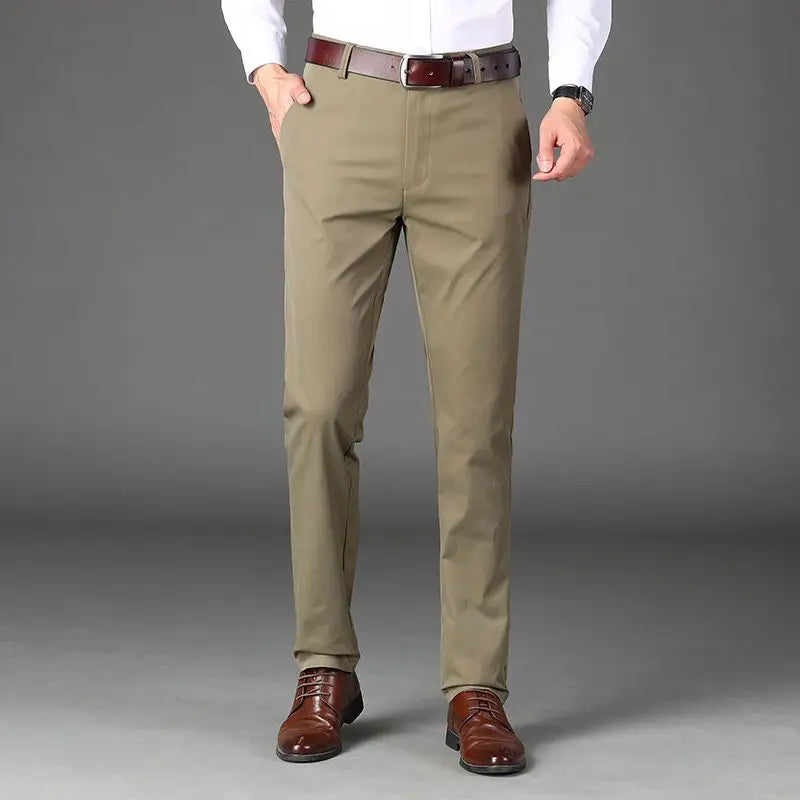 Men's Executive Trousers HARTTMAN HT061 in Khaki