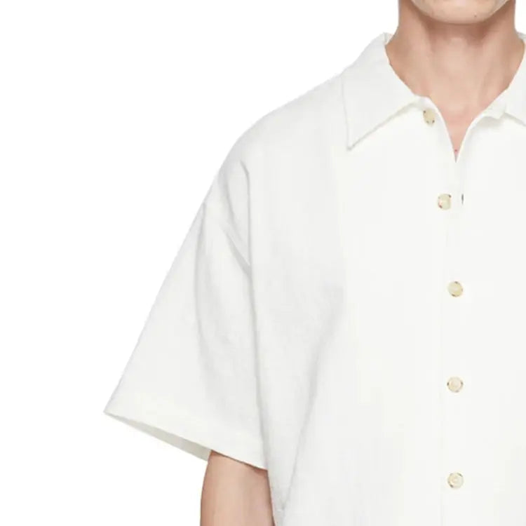 Men's Oversized Linen Shirt HARTTMAN HT345
