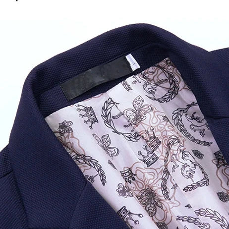 Men's Slim Fit Cotton Blazer HARTTMAN HT001
