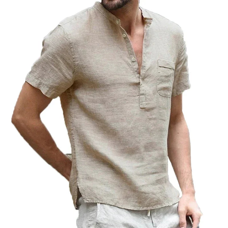 Men's Shirt HARTTMAN HT073 in Khaki