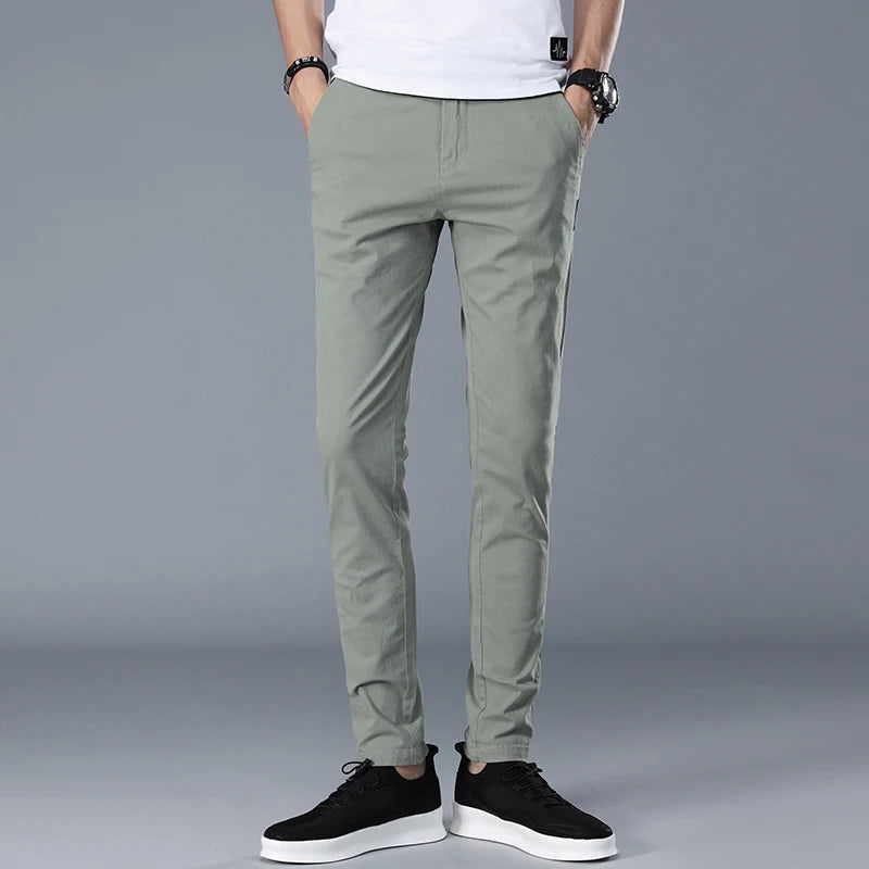Men's Casual Trousers HARTTMAN HT049 in Green