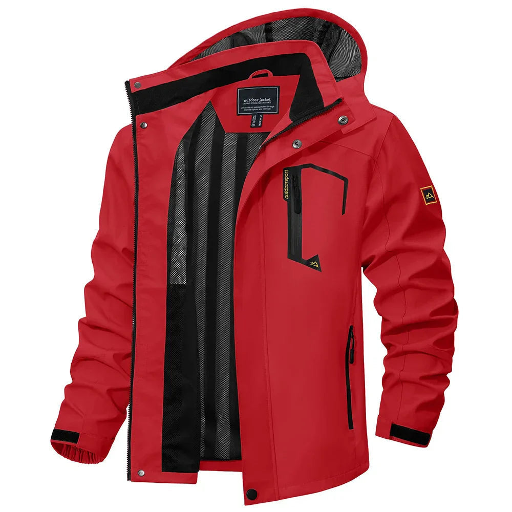 Men's Waterproof Jacket HARTTMAN HT038 in Red