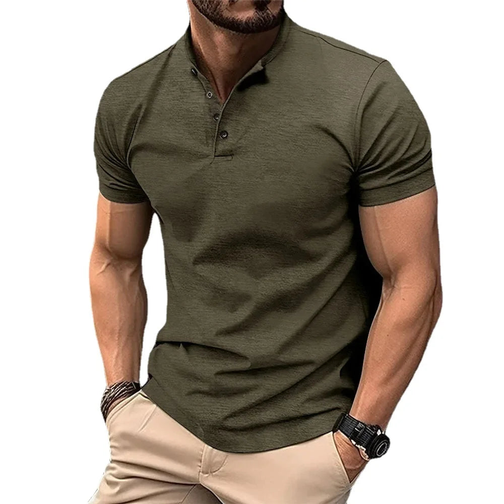 Men's Cotton Polo Shirt HARTTMAN HT105 in Green