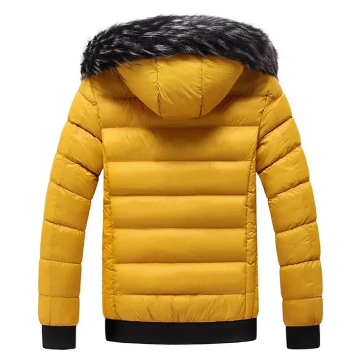 Men's Puffer Jacket with Lined Hood HARTTMAN HT112