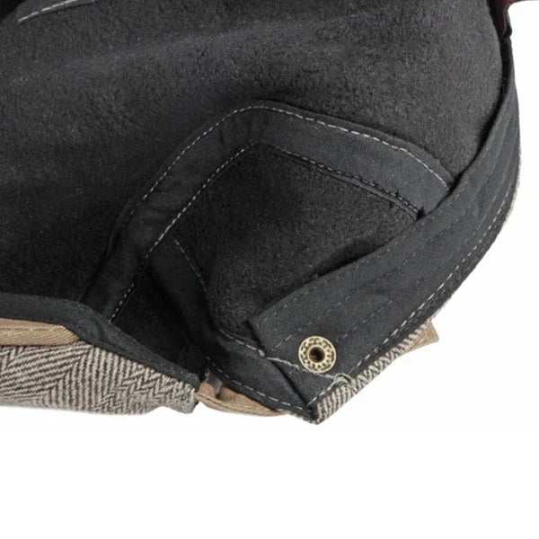 Men's Italian Wool Flat Cap HARTTMAN HT034