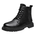 Men's Leather Boots HARTTMAN HT044 in Black