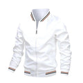 Men's Casual Jacket with Zips HARTTMAN HT039 in White