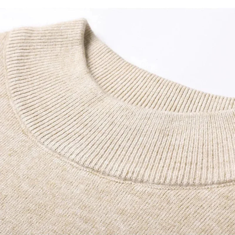 Men's High Neck Wool Sweater HARTTMAN HT180
