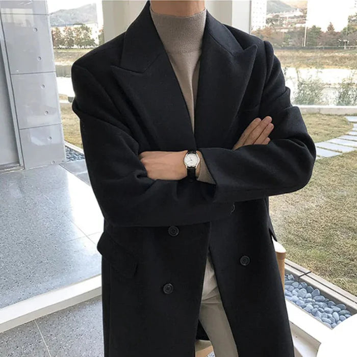 Men's Wool Overcoat HARTTMAN HT216
