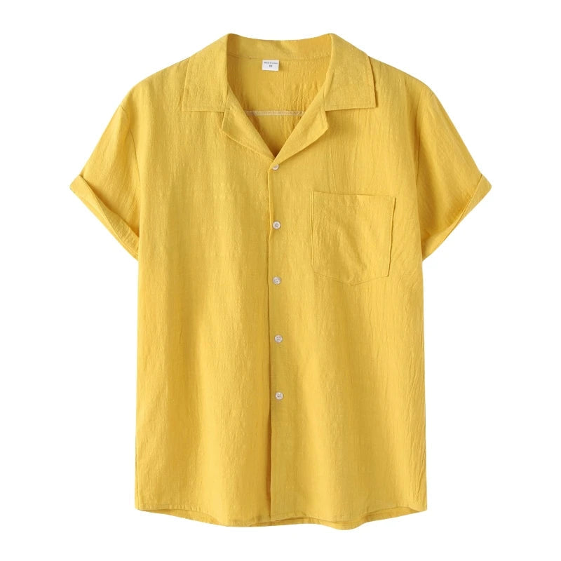 Men's Shirt HARTTMAN HT141 in Yellow