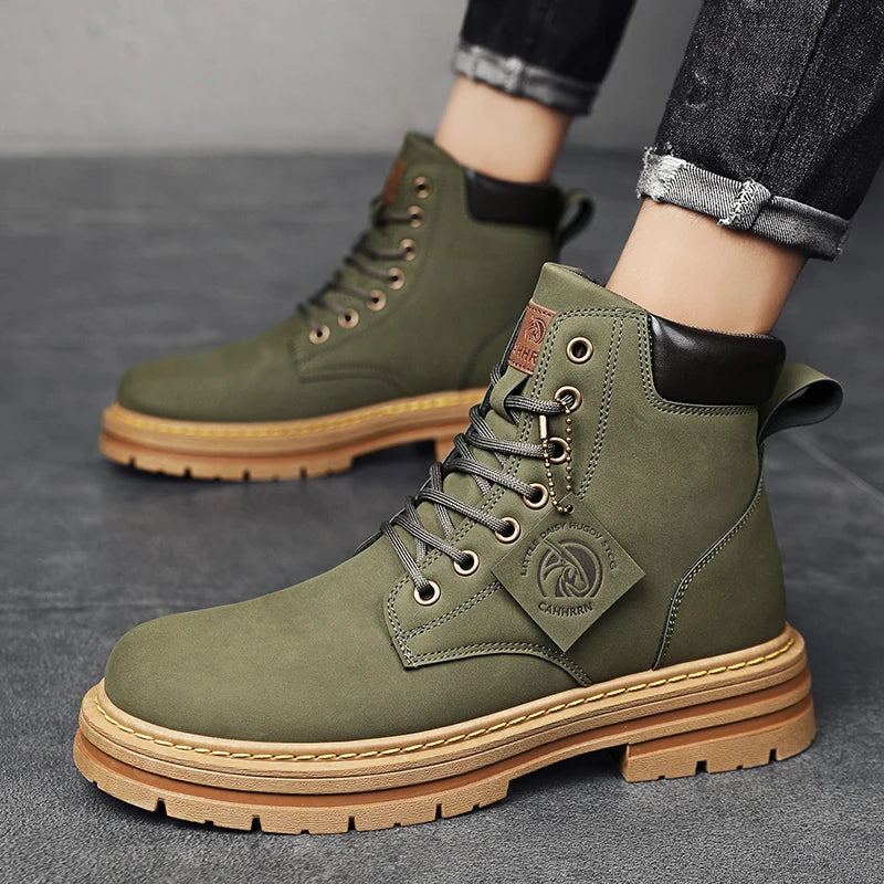 Men's Boots HARTTMAN HT031 in Green