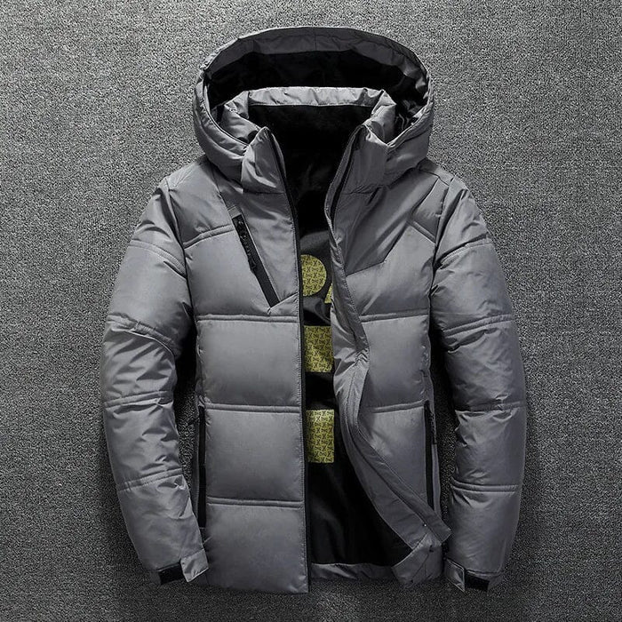 Men's Puffer Jacket HARTTMAN HT161 in Grey