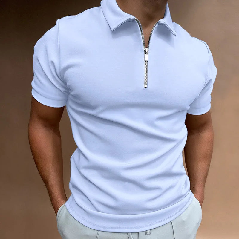 Men's Polo Shirt HARTTMAN HT102 in Light Blue