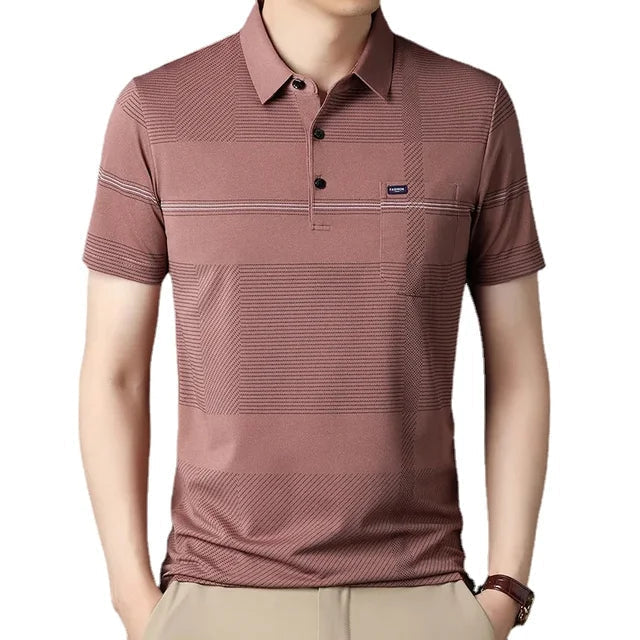 Men's Polo Shirt HARTTMAN HT237 in Red